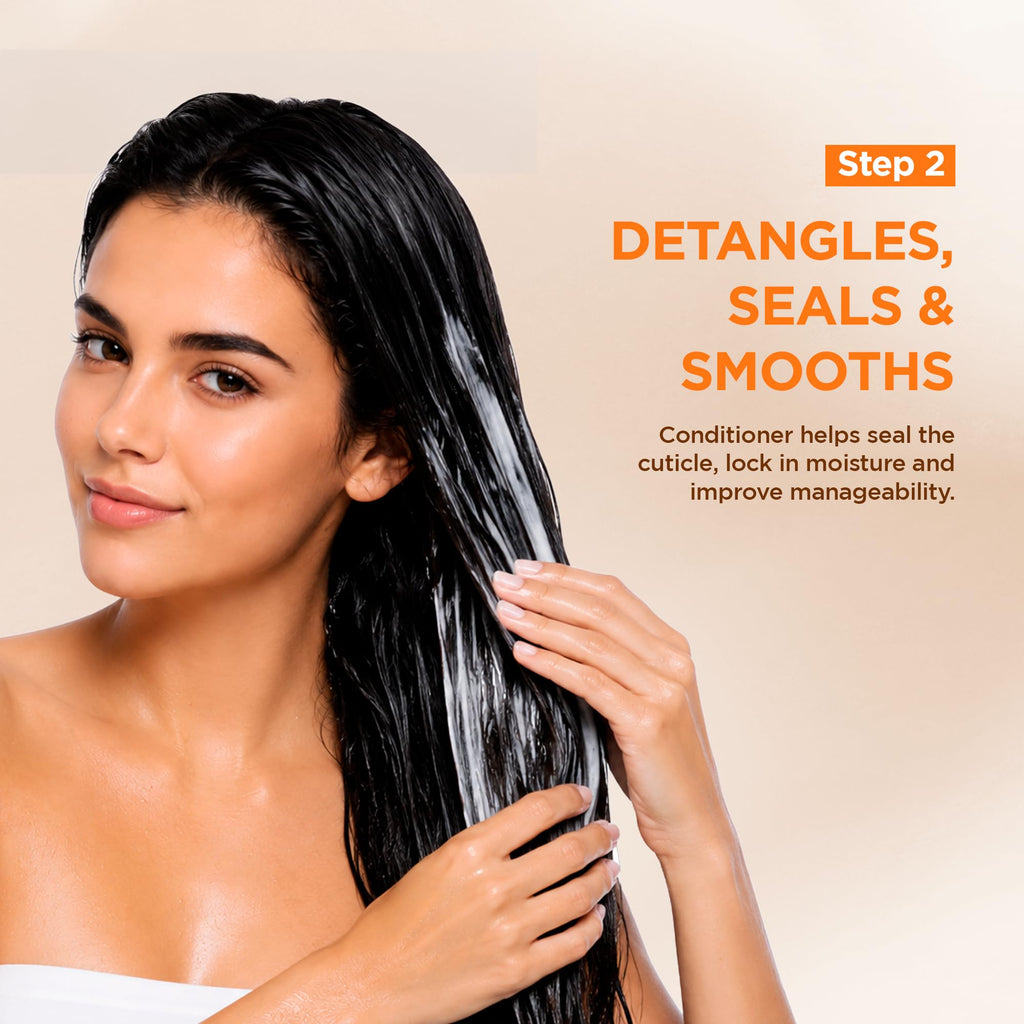 KATIVA Keratin Shampoo and Conditioner Set, Sulfate Free Formula for Damaged, Dry and Dull Hair, Nourishes, Softens and Adds Shine, 355 mL Each