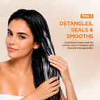 KATIVA Keratin Shampoo and Conditioner Set, Sulfate Free Formula for Damaged, Dry and Dull Hair, Nourishes, Softens and Adds Shine, 355 mL Each