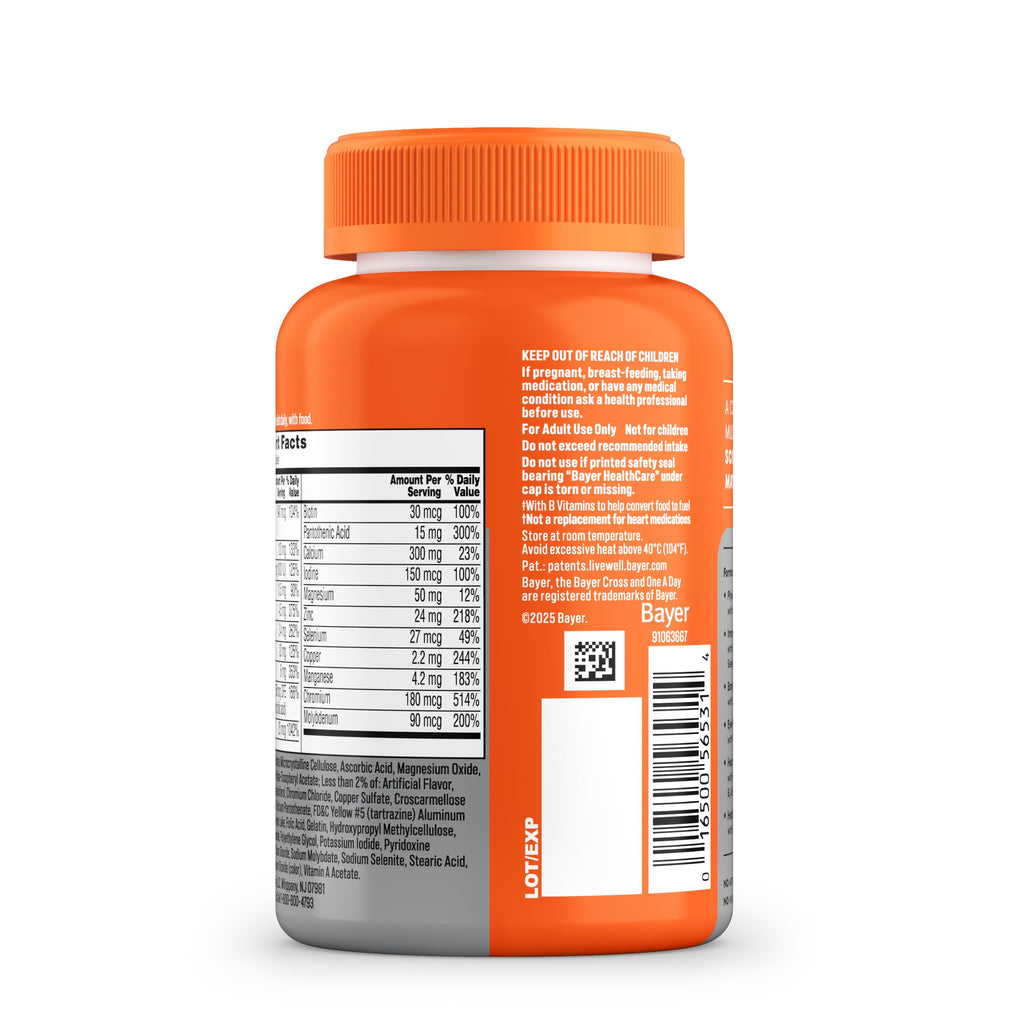 One A Day Multivitamin for Women 50 and Over Tablets, Womens Multivitamin 50 plus with Vitamins D, C, E, Zinc & Biotin, Daily Vitamins for Woman 50+, 100 Ct (Packaging May Vary)