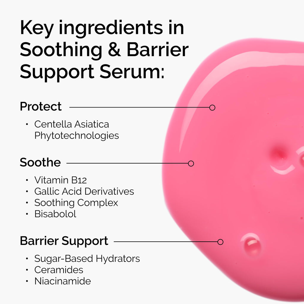The Ordinary Soothing & Barrier Support Serum, Redness-Reducing & Hydrating Solution with Centella Asiatica for Skin Barrier Repair