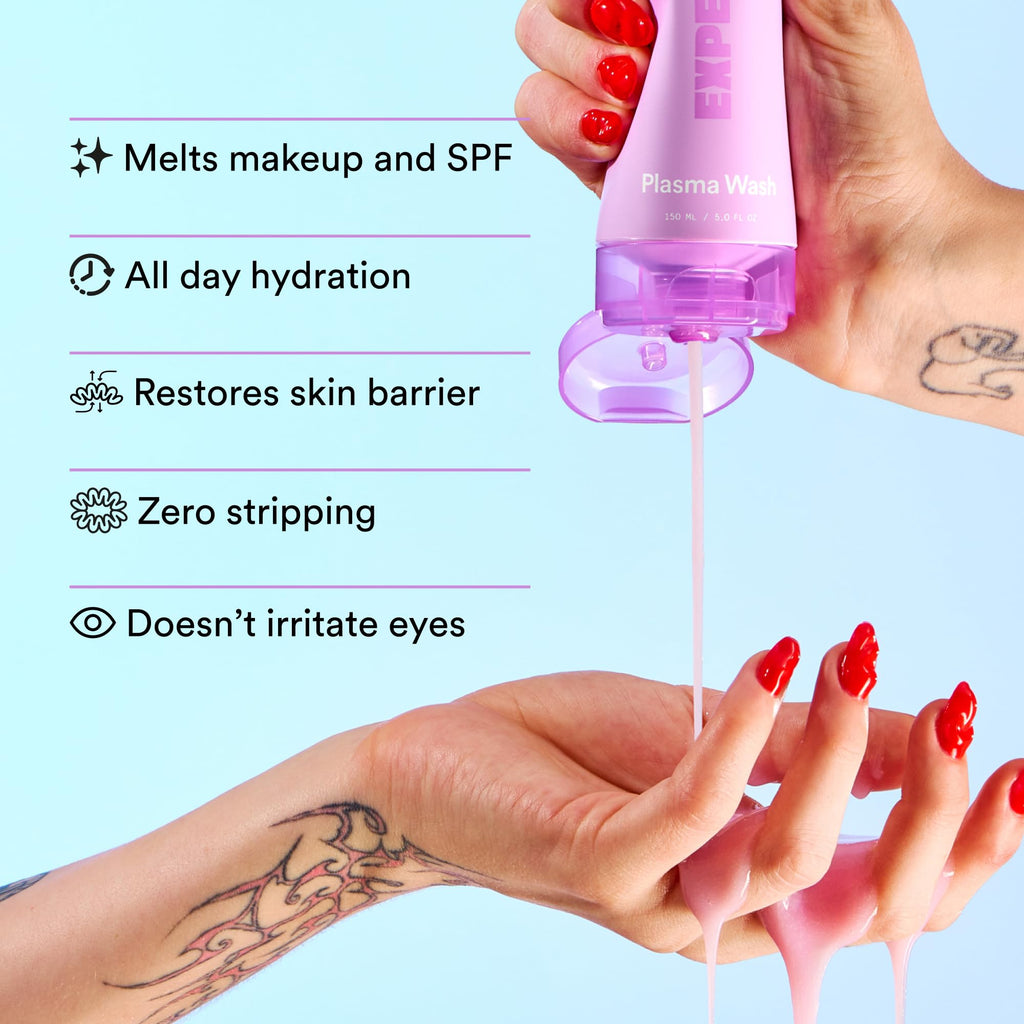 Experiment Plasma Wash Gel Cream Cleanser - 5.0 fl oz