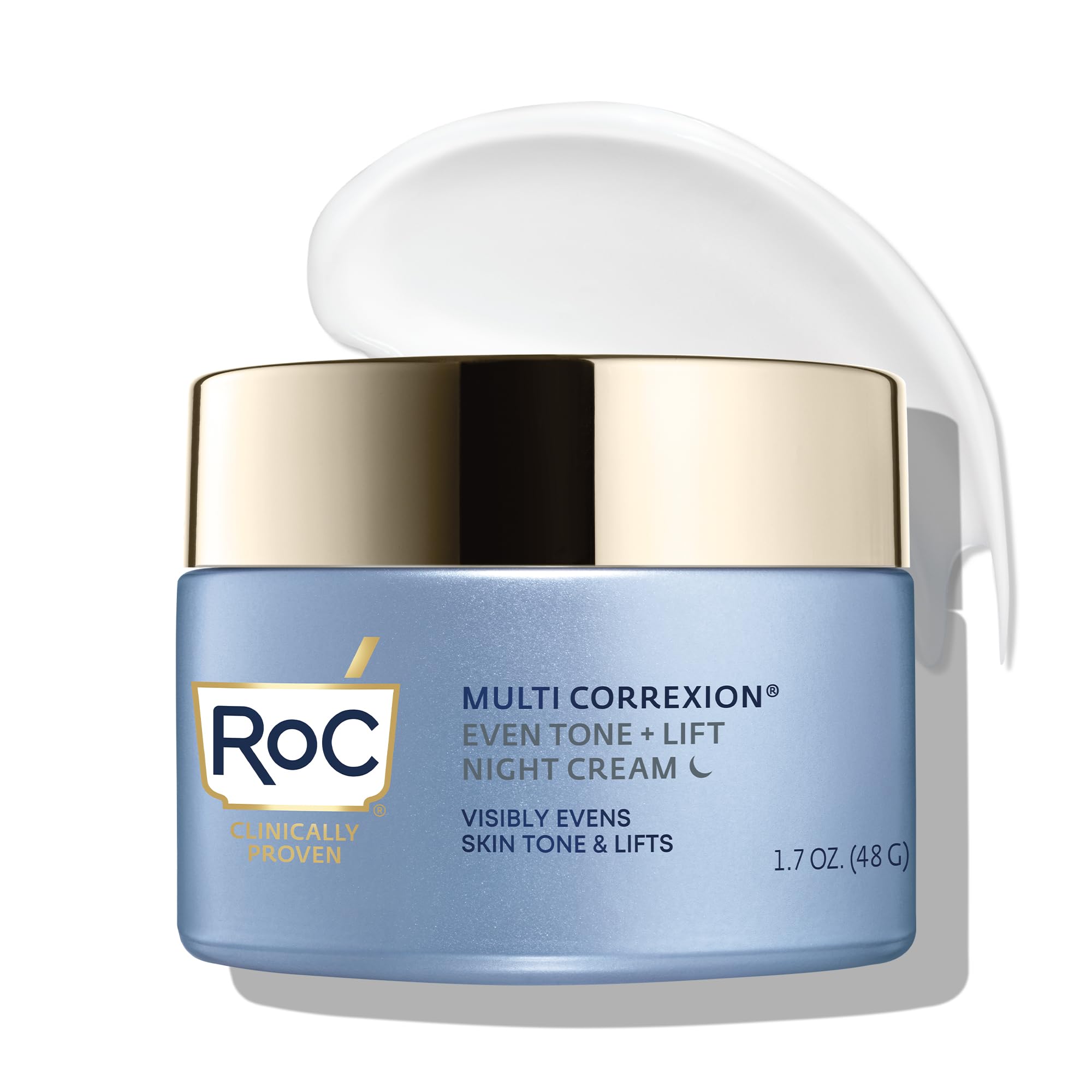 Buy now RoC Multi Correxion 5 in 1 Restoring, Anti Aging Night Cream for Face with Hexinol, 1.7 Ounces (Packaging May Vary) at indiglob india
