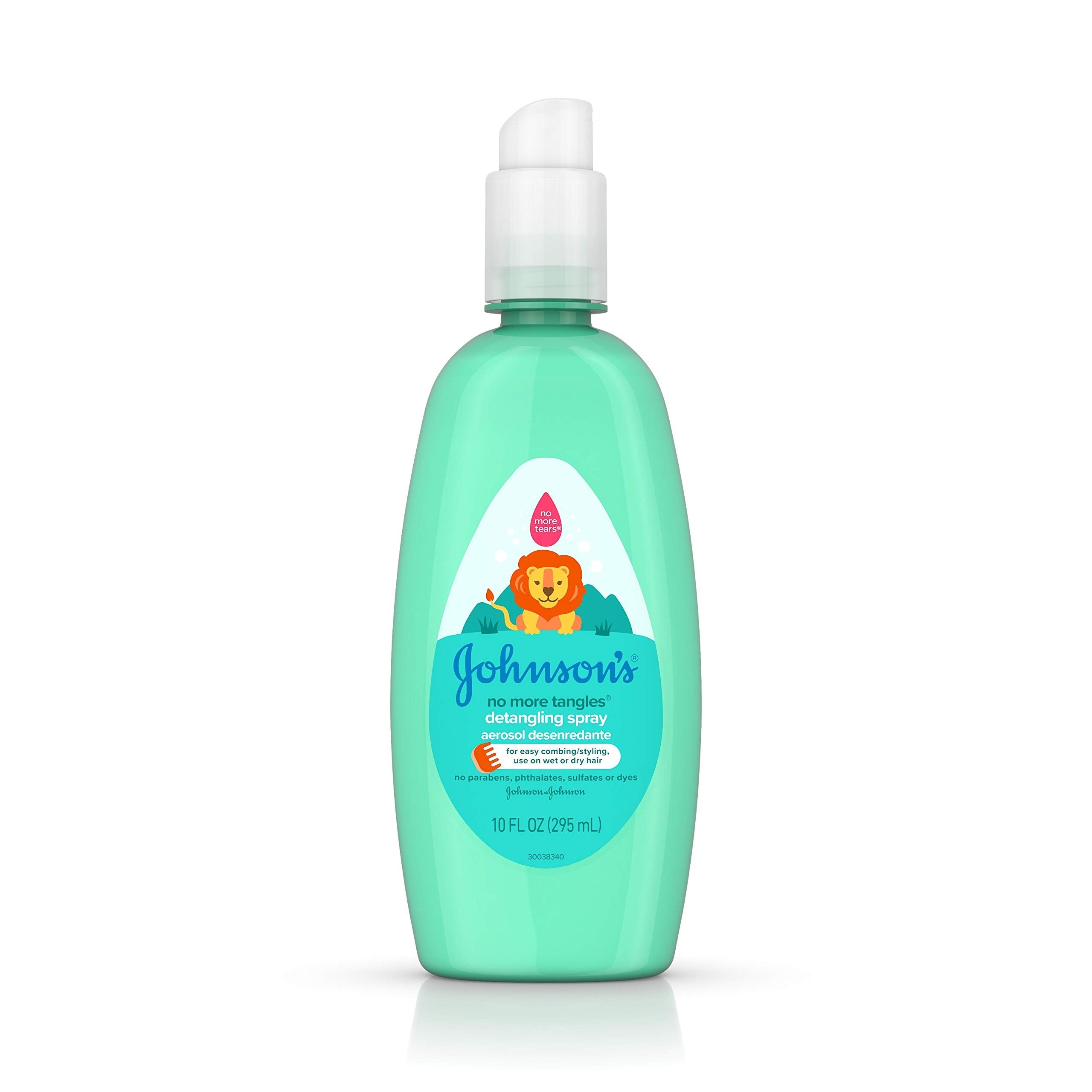 Buy now Johnson's No More Tangles Toddler & Kids Detangling Spray to Unlock Knots in Hair, Hypoallergenic & Paraben-Free, No More Tears Tear-Free Formula For Wet or Dry Hair, 10 fl. oz 10 Fl Oz (Pack of 1) at indiglob india