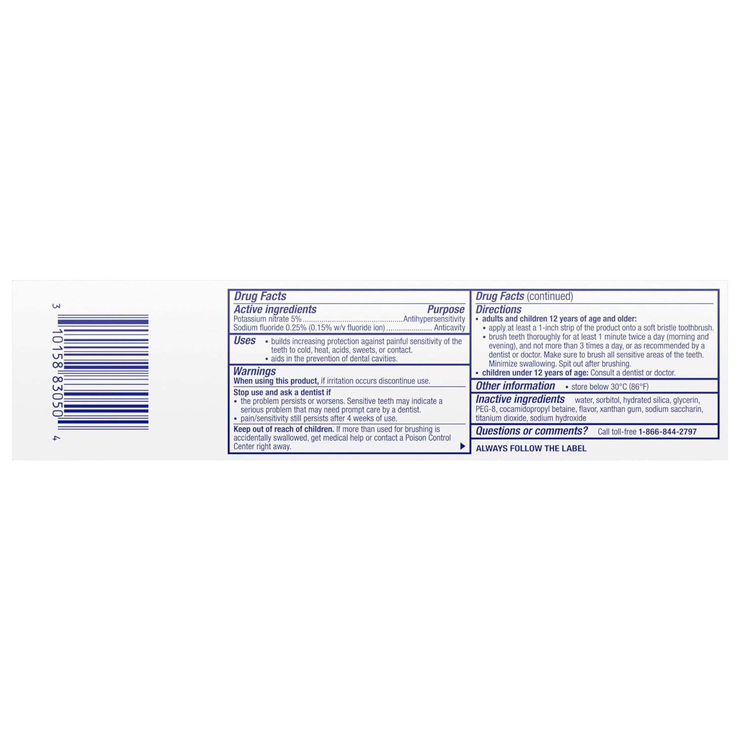 Buy now Sensodyne Pronamel Daily Protection Enamel Toothpaste for Sensitive Teeth, Mint Essence - 4 oz (Pack of 3) at indiglob india