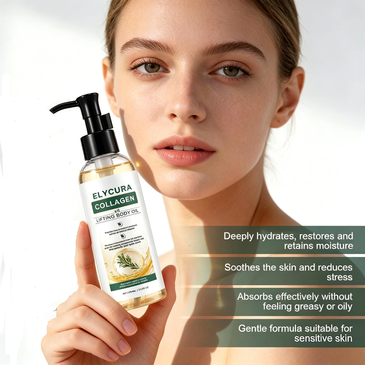 Collagen Lifting Body Oil,3.38 Fl.oz