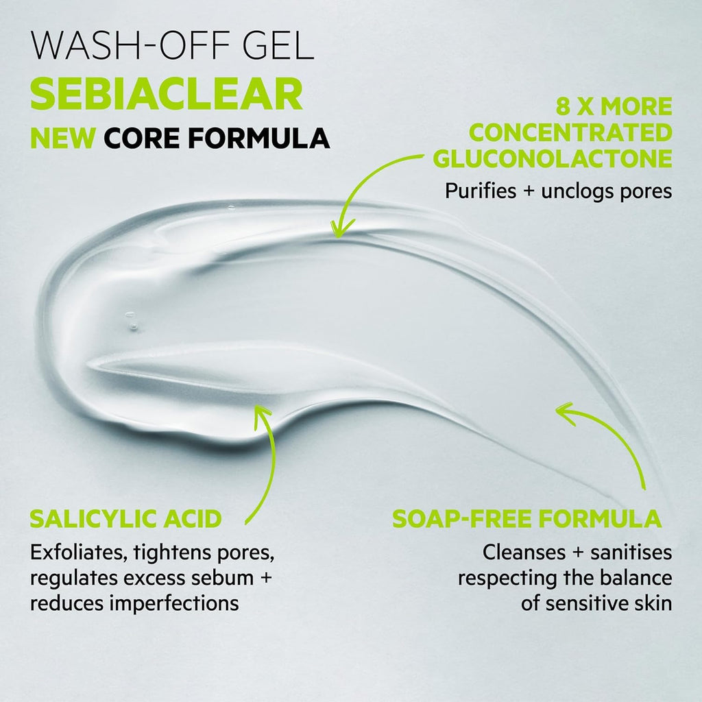 SVR Sebiaclear Foaming Gel Cleanser, 13.5 fl oz