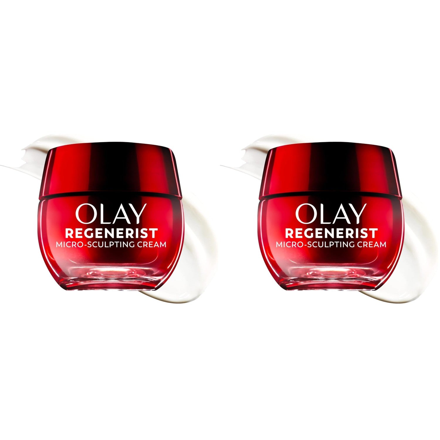 Olay Face Moisturizer, Regenerist Micro-Sculpting Facial Cream for Women - Anti-Aging, Anti-Wrinkle, Firming Skin Care - Triple Collagen Cream, Peptide Moisturizer, Hyaluronic Acid, Niacinamide, 1.7oz