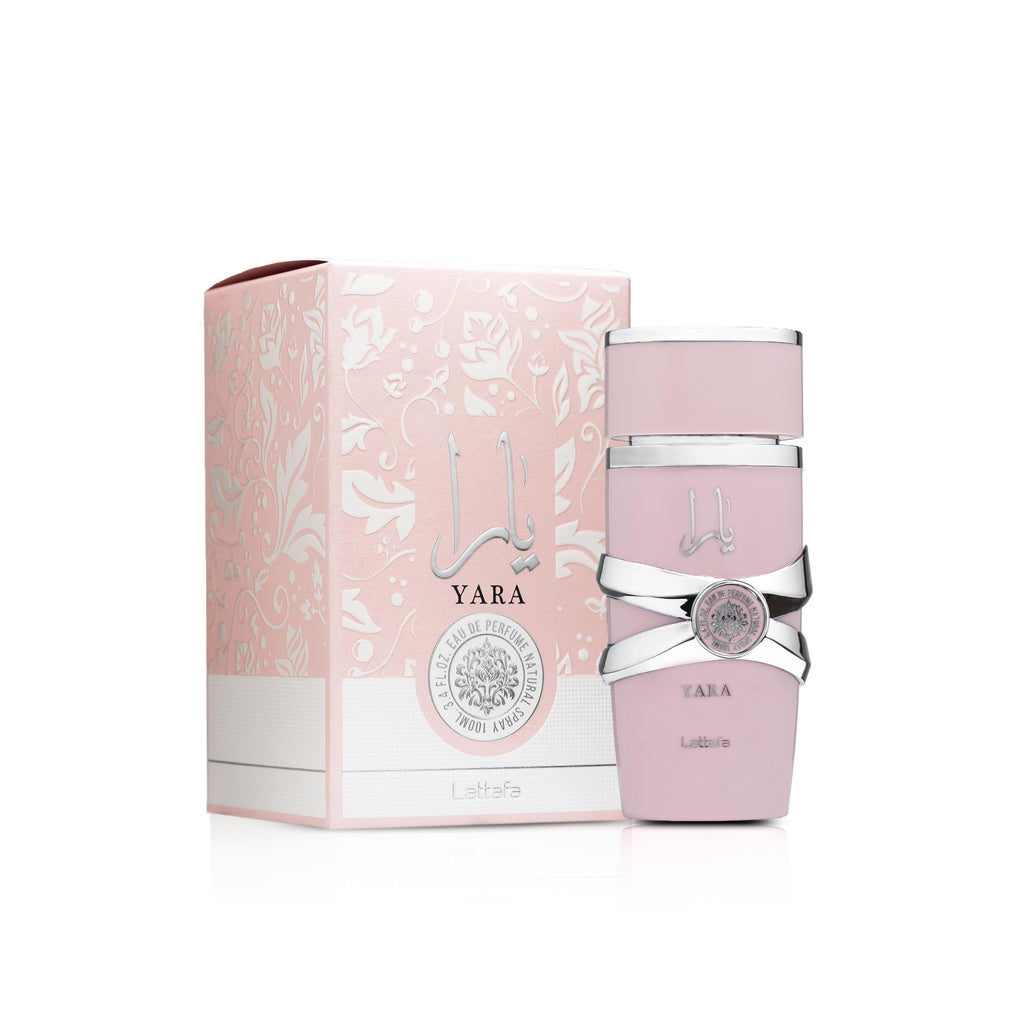 Lattafa Yara - Vanilla, Gourmand, Fruity, Floral - Eau de Parfum Long-Lasting Fragrance for Women, 3.40 Ounce / 100 ml