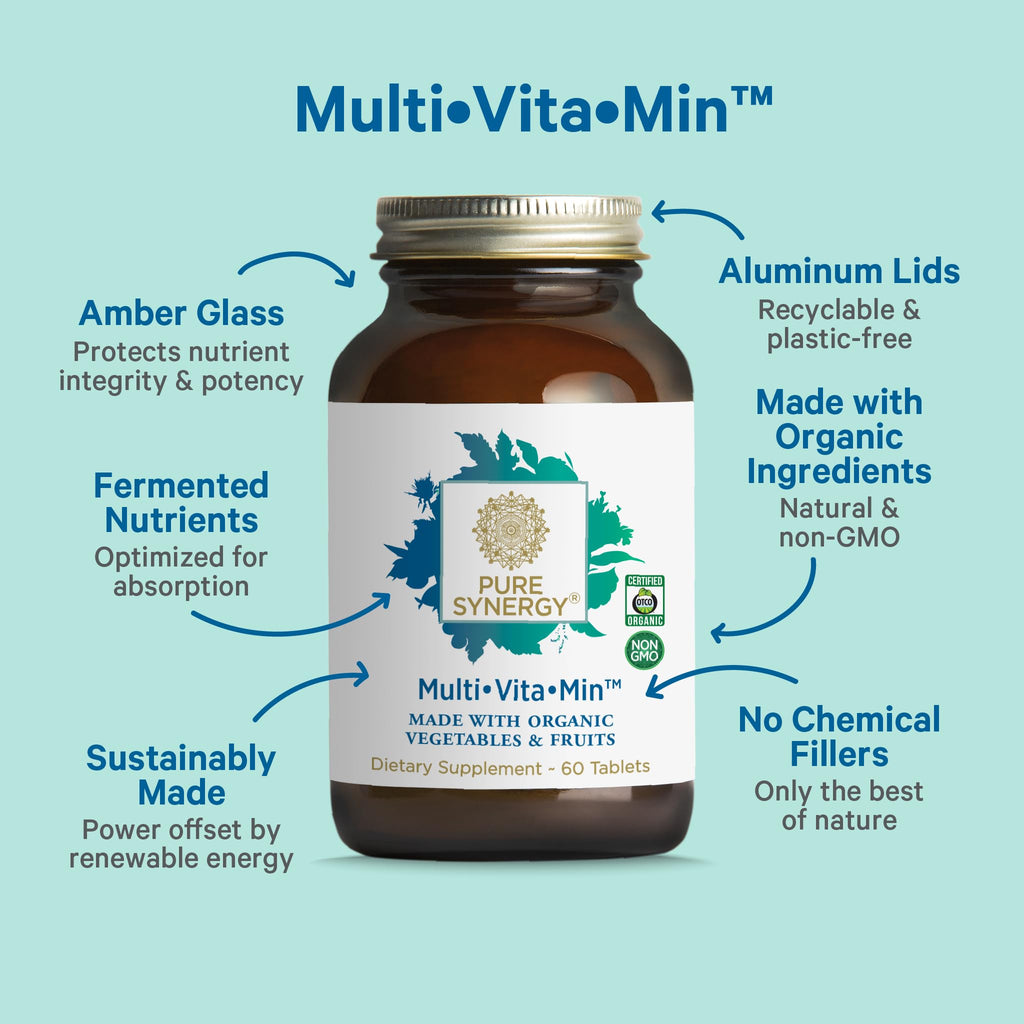 PURE SYNERGY Multi·Vita·Min for Men and Women (60 Tablets)