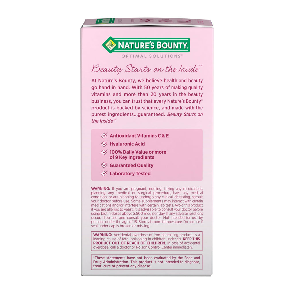 Nature's Bounty Advanced Hair, Skin & Nails, 150 Rapid Release Softgels