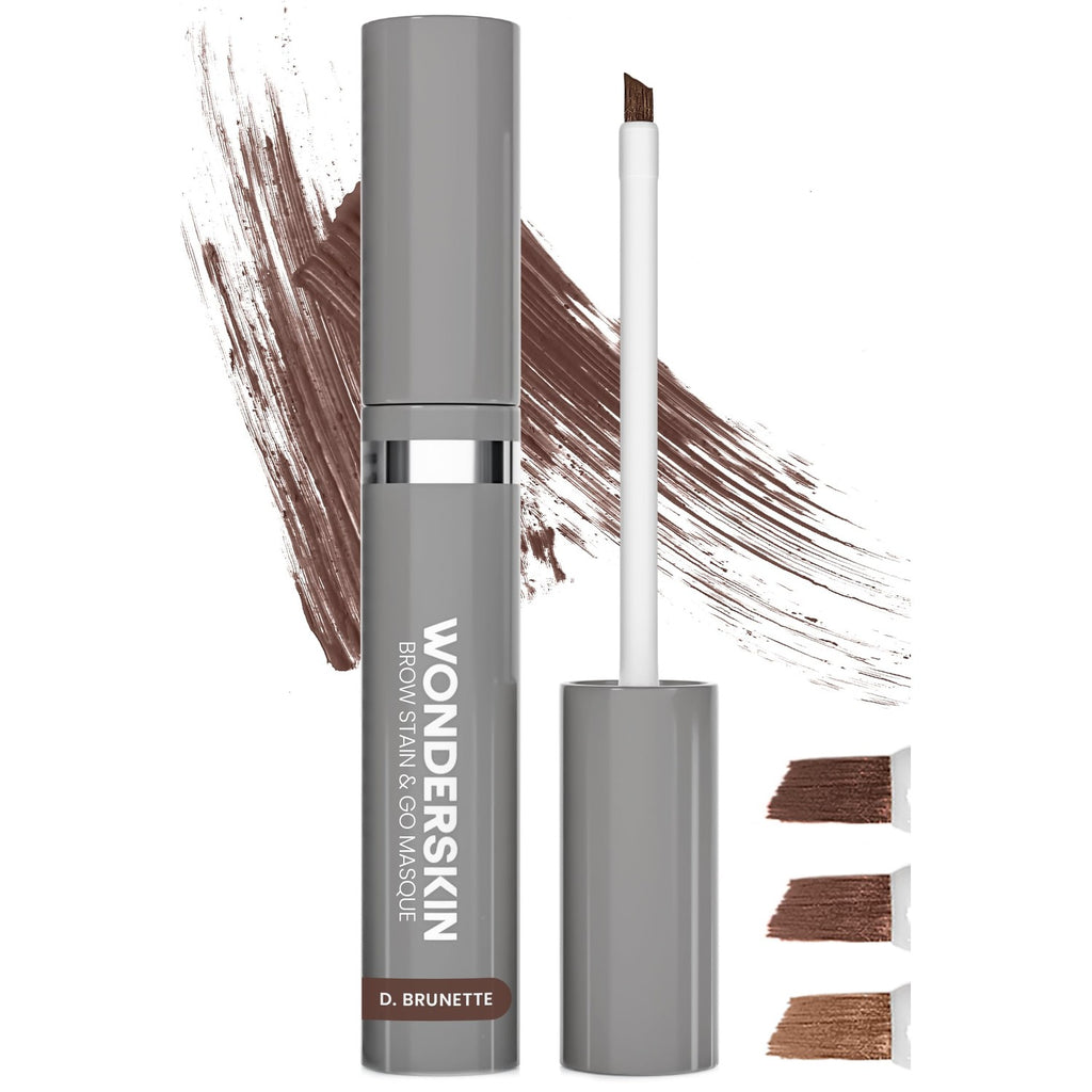Wonderskin Eyebrow Stain - Long Lasting Brow Tint, Smudge & Transfer Proof | Transfer-proof brow stain delivers waterproof, smudge-proof color that lasts all day.