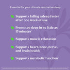 Natrol Sleep & Restore Magnesium and 5mg Melatonin Sleep Aid, 60 Capsules | Nighttime Sleep-Aid, Support Relaxation, Calm Magnesium Glycinate, with GABA, Botanical Blend, 100% Drug-Free, 30 Day Supply