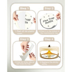 Dichroma Flea Trap Sticky Pads Refills, 7.1" Refill Discs, 20 Pack