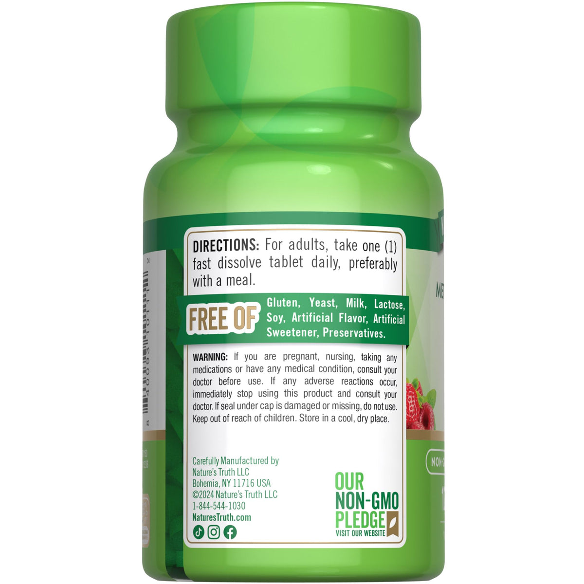 Nature's Truth B12 Vitamin Sublingual Tablets | 1000 mcg | 120 Count