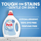 Buy now Persil Free & Sensitive Liquid Laundry Detergent, Unscented and Hypoallergenic for Sensitive Skin, Ultra Concentrated, 82.5 fl oz, 110 Loads at indiglob india