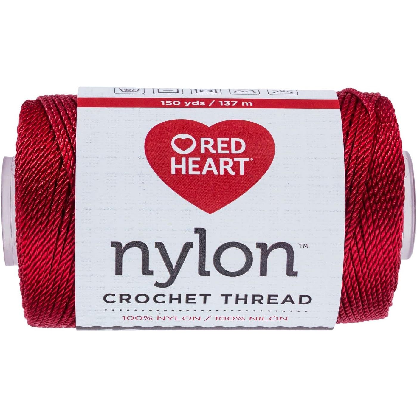 Buy now Red Heart Crochet Thread Yarn, 300 Yards, Victory Red, 1 Count (Pack of 1) 150 Yards Nylon Size 18 at indiglob india