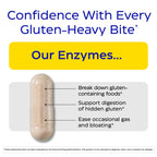 Enzymedica GlutenEase, Helps Gas & Bloating - 60 Capsules | Digestive Enzyme Supplement for Women & Men, Gluten & Casein Sensitivity Support, Enzymes for Digestion & Gut Health