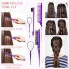 2076 pcs Hair Accessories for Girls Ponytail Holders Toddler Hair Ties with Mini Clip Hair Clips for Girls Rubber Bands Set
