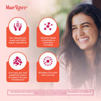 MARYRUTH'S 3-in-1 Daily Health Probiotics + Postbiotics for Women | Hormone Support & Gut Health Supplement for Women | Women’s Probiotic Supports Vaginal Health | 50 Billion CFU | Vegan | 30 ct