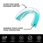 Anti Grinding Guard – Small Size for Women - Comfortable, Custom Fit, Non-Bulky, Moldable – (4) Teeth Grinding Guards & Case – Mouth Guard for Teeth Grinding, Woman Size - Small