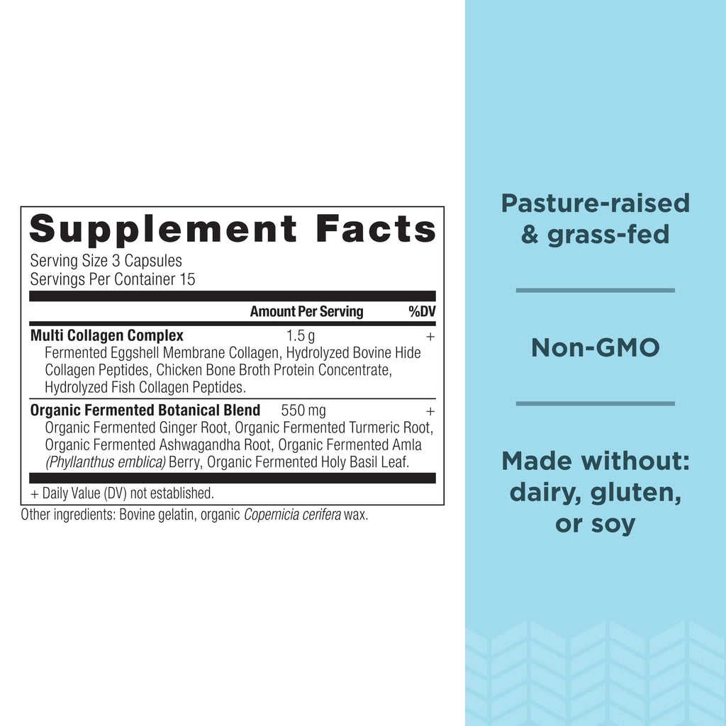Ancient Nutrition Hydrolyzed Multi Collagen Peptides Capsules