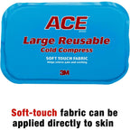 Buy now ACE Brand Reusable Cold Compress, Large, Blue, 1/Pack at indiglob india