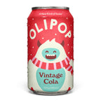 Buy now OLIPOP Prebiotic Soda Pop, SpongeBob Pineapple Paradise, Pantry Pack Packed with Prebiotics, Fiber, and Botanicals, Gluten Free, Vegan, GMO Free, 12oz Skinny Can (12-Cans) at indiglob india