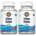 KAL Lithium Orotate 5 mg, 120 VegCaps | Mood & General Wellness Support, Highly Bioavailable Low Dose Lithium Supplement, 120 Servings, Vegan & Lab Verified