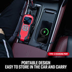 Buy now CRAFTSMAN Tire Inflator Portable Air Compressor, Cordless Mini Air Pump for Car Tires with Digital Tire Pressure Gauge, 6000mAh Battery Powered Air Pump, Max Pressure 150 PSI, 12V DC Corded at indiglob india