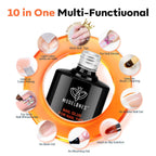 modelones 10-in-One X Nail Gel Glue with Nail Dehydrator Primer Set