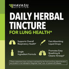 Mullein Drops for Lungs, USDA Organic Mullein Leaf Extract, 2 Fl Oz
