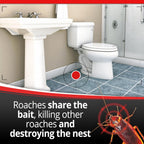 Buy now Combat Max Defense System Brand, Small Roach Killing Bait and Gel, 12 Count at indiglob india