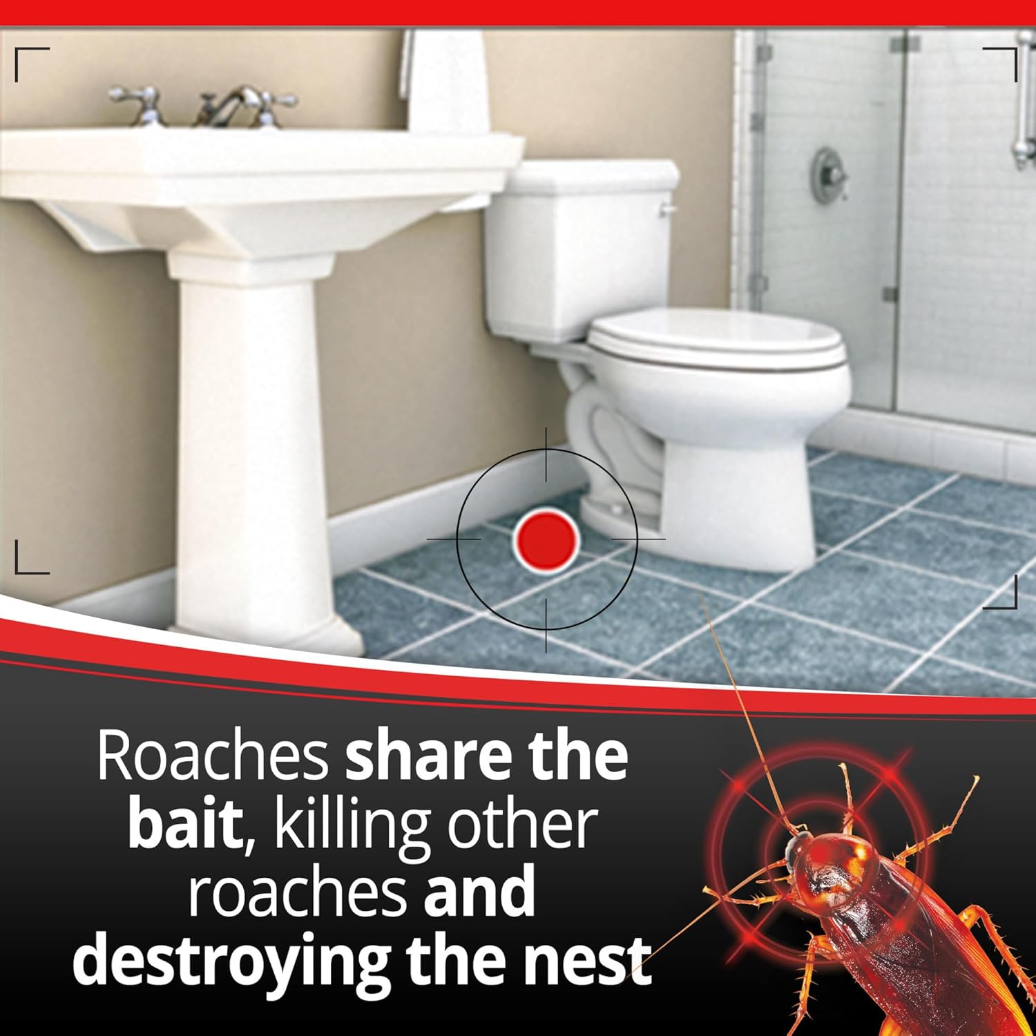 Buy now Combat Max Defense System Brand, Small Roach Killing Bait and Gel, 12 Count at indiglob india