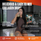 VEDGE Vegan Collagen Powder, Collagen Peptides, Unflavored, 20 Servings