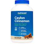 Nutricost Ceylon Cinnamon Capsules (240 Capsules) 1200mg per Serving | Gluten-Free