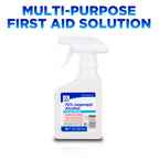Quality Choice First Aid Antiseptic, 70% Isopropyl Alcohol for Minor Cuts, Scrapes and Burns, Spray, 10 FL OZ