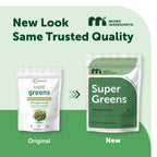 Micro Ingredients Super Greens Powder, 100 Superfoods, Green Drink Mix, 1lb | Superfood Blend with Daily Greens, Probiotics, Fruits, Vegetables & Mushrooms | 45 Servings | Non-GMO, Gluten-Free