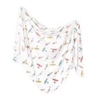 Buy now Copper Pearl Large Premium Knit Baby Swaddle Receiving Blanket Ace at indiglob india