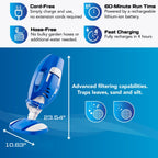 POOL BLASTER 2026 Max Cordless Pool Vacuum for Above & Inground Pools