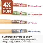 Flavored Cones Rolling Papers, 1 1/4 Size Pop Cones, 24 Pack
