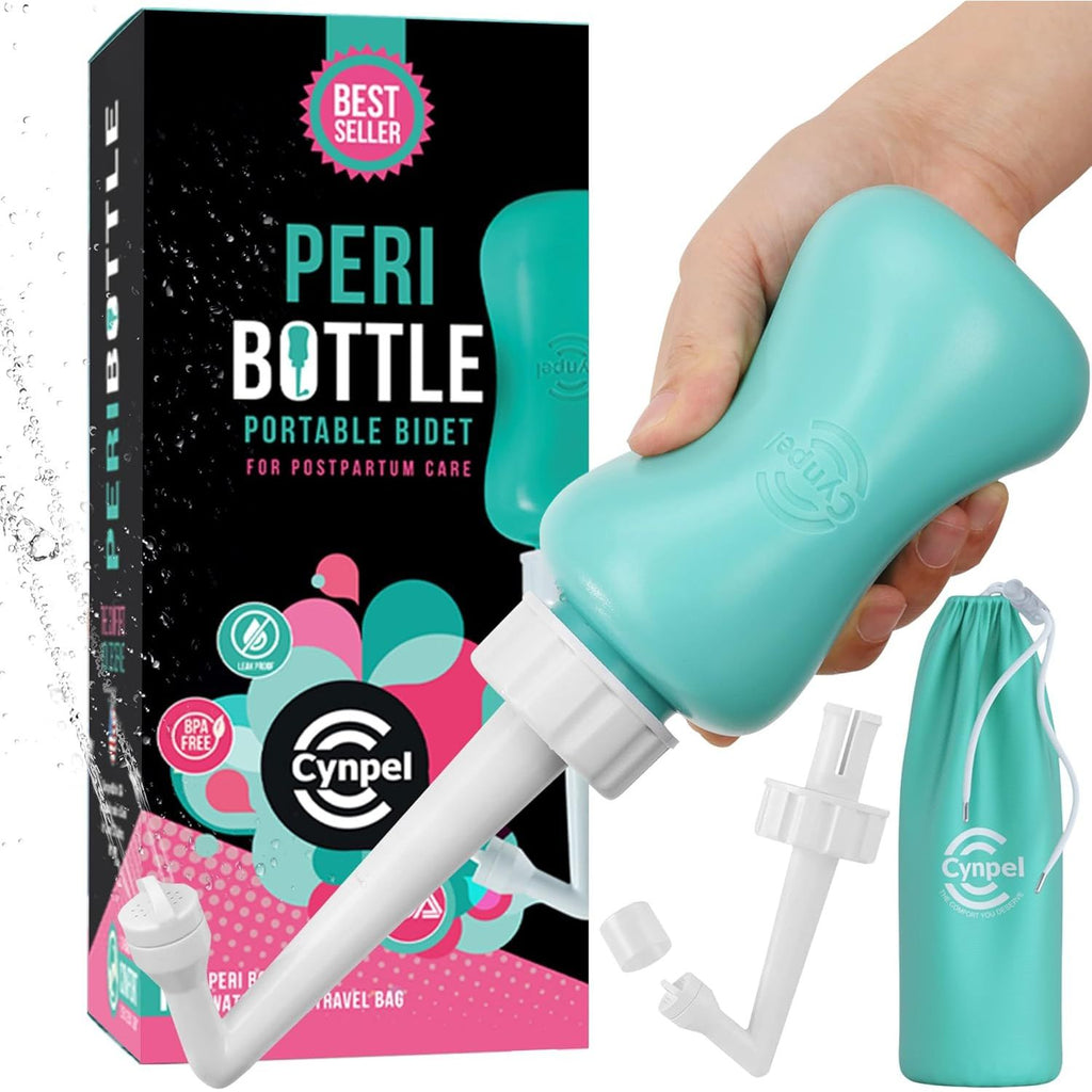 Buy now Peri Bottle - Postpartum and Perineal Care - FSA HSA Eligible - Portable Hand Held Travel Bidet Sprayer for Women or Men - Handheld Jet Spray Bottle for Toilet - Pack of 1 - Blue Turquoise at indiglob india