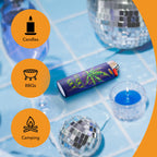 BIC Maxi Pocket Lighters, Safe and Reliable, Best Buds Series, 8-Count
