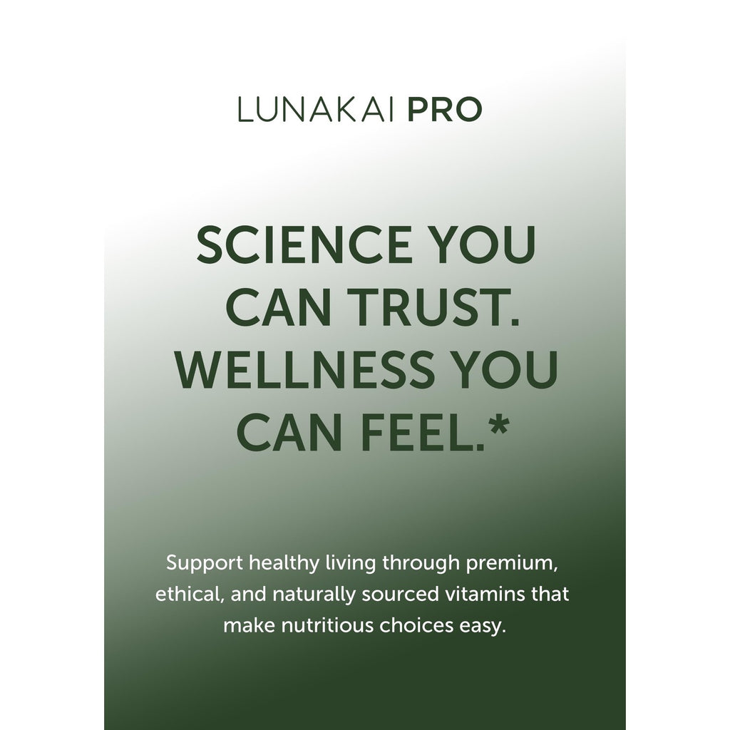 Lunakai USA Made Hair Vitamins for Men, 90 Capsules