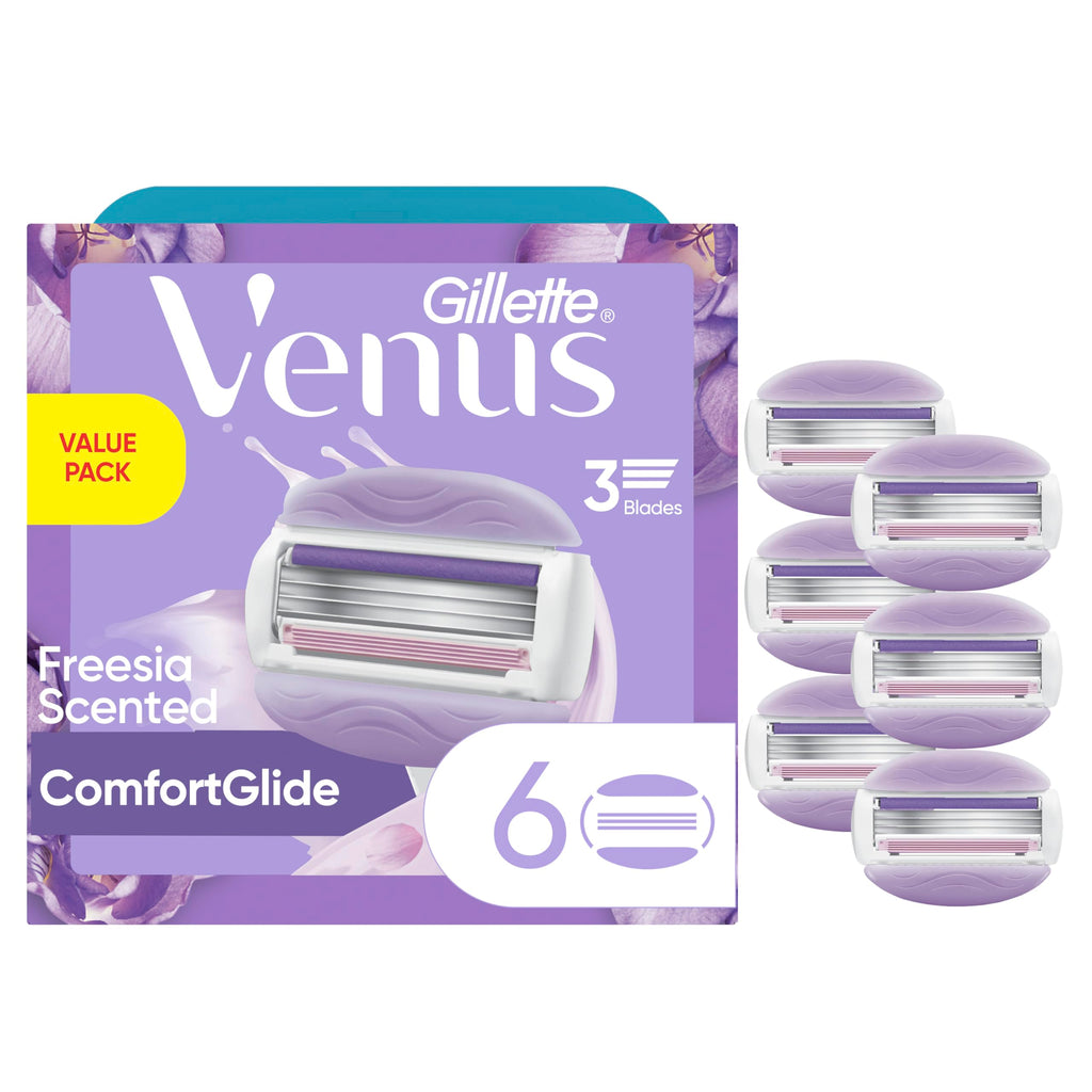 Gillette Venus ComfortGlide Freesia Women's Razor - 1 handle + 2 refills