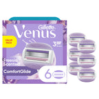 Gillette Venus ComfortGlide Freesia Women's Razor - 1 handle + 2 refills