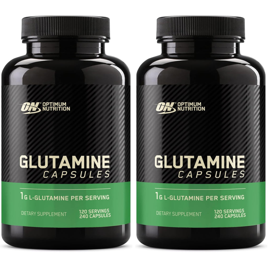 Optimum Nutrition L-Glutamine Muscle Recovery Capsules, 240 Ct