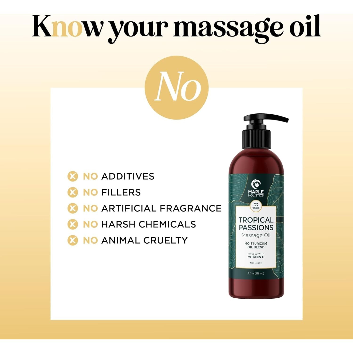 Buy now Tropical Sensual Massage Oil for Couples - Complete Relaxation Full Body Massage Oil for Date Night with Smooth Gliding Coconut and Sweet Almond Oil with Mango Scent - Non GMO Gluten Free and Vegan at indiglob india