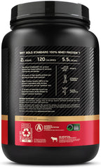 Buy now Optimum Nutrition Gold Standard 100% Whey Protein Powder, Vanilla Ice Cream, 2 Pound (Packaging May Vary) at indiglob india