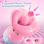 Mouth Licking Sucking Vibrator Sex Toys for Women Female Couples
