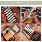 Buy now Creative Thin Portable Stainless Steel Pocket Carrying Cigarette Box Case for Holds 10 Regular Size Cigarettes (Not Included Cigarette) at indiglob india